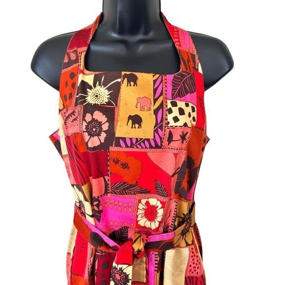 Russell Kemp Patchwork Animal Safari Print Dress - Picture 3 of 12